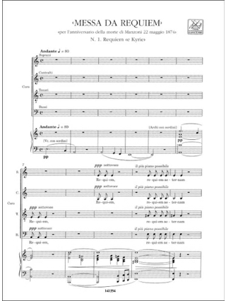 Messa da Requiem. Edition Critique - VERDI - Partition - Chœur